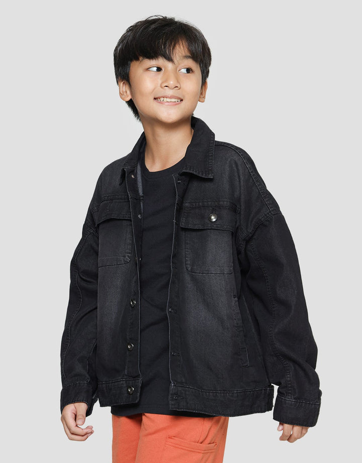 Nevada Boys Denim Jacket With Pocket