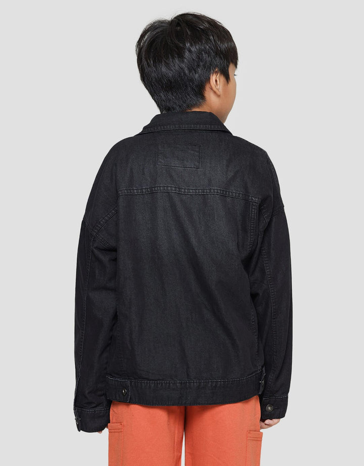 Nevada Boys Denim Jacket With Pocket