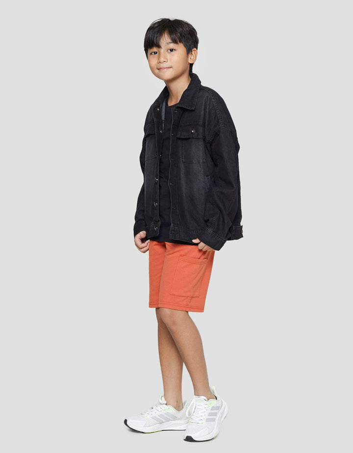 Nevada Boys Denim Jacket With Pocket