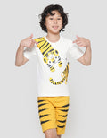 Little M Tiger Print Boys Clothing Set