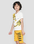 Little M Tiger Print Boys Clothing Set