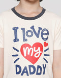 Little M Boys' Set Print I Love Daddy