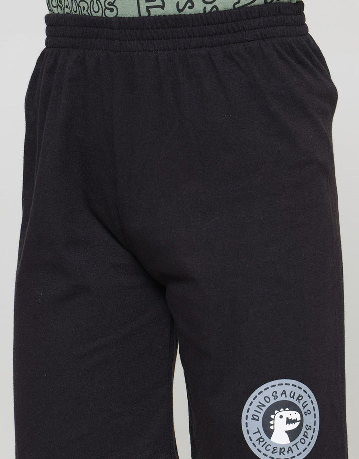 Little M Baju Setelen Anak Laki-laki Print Dino World