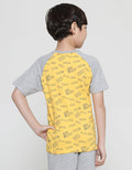 Little M Lion Raglan Set Pakaian Anak Laki-laki