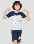 Little M Funny Zebra Set Pakaian Anak Laki-laki