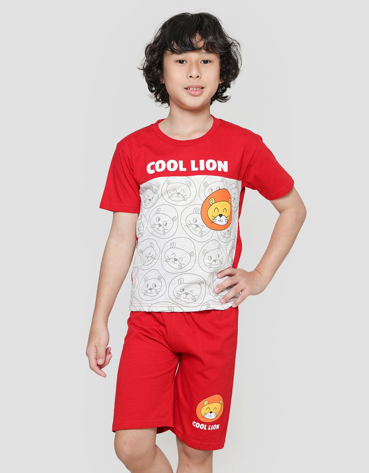 Little M Cool Lion Set Pakaian Anak Laki-laki