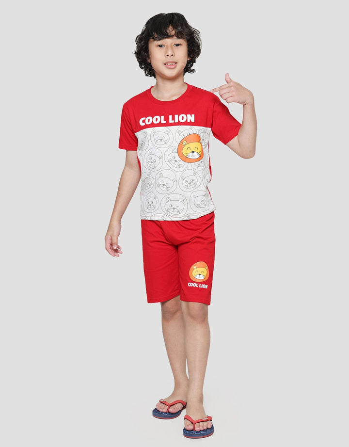 Little M Cool Lion Set Pakaian Anak Laki-laki