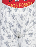 Little M Dino Print Set Pakaian Anak Laki-laki