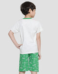 Little M Baju Setelan Anak Laki-laki Print Giraffe