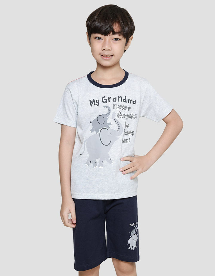 Little M Grandma Set Pakaian Anak Laki-laki