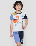 Little M Riverside Dino Set Pakaian Anak Laki-laki