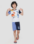 Little M Riverside Dino Set Pakaian Anak Laki-laki
