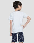 Little M Baju Setelan Anak Laki-laki Print Lion
