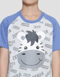 Little M Zebra Raglan Set Pakaian Anak Laki-laki