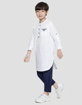 Little M Seasonal Set Texture Kurta Anak Laki-Laki