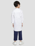 Little M Seasonal Set Texture Kurta Anak Laki-Laki