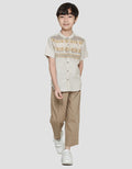 Little M Chest Print Set Koko Anak Laki-laki