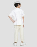 Little M Seasonal Set Rompi Bahan Ulos Anak Laki-Laki