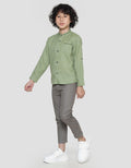 Little M Seasonal Set Bamus Bordir Depan Anak Laki-laki