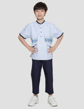 Little M Baju Muslim Koko Vest Seasonal Setelan Anak Laki-laki