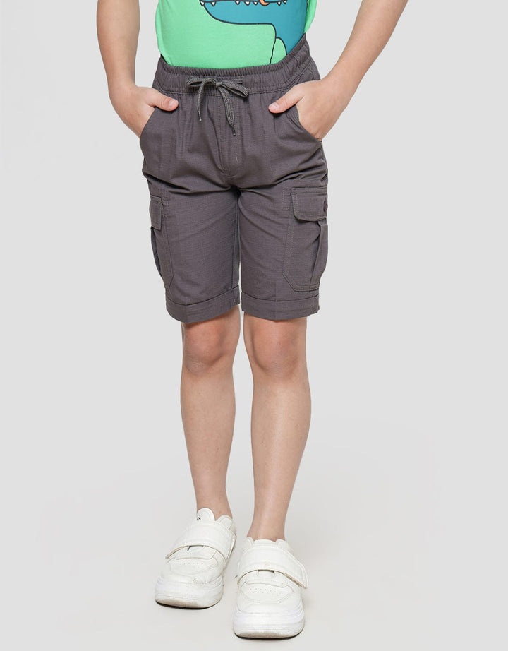 Little M Woven Cargo Slub Celana Pendek Anak Laki-Laki