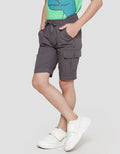 Little M Woven Cargo Slub Celana Pendek Anak Laki-Laki