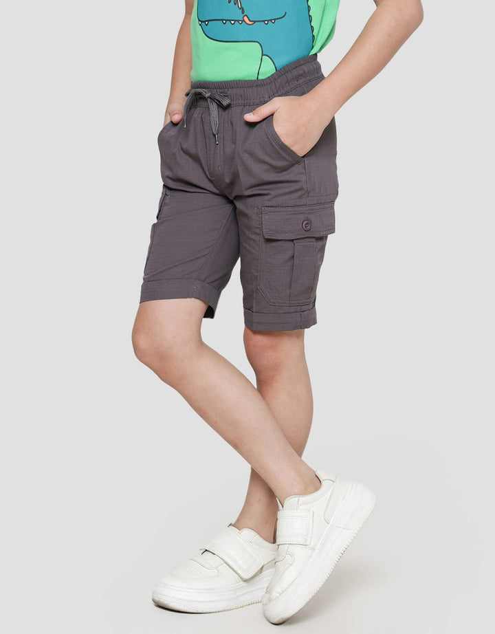 Little M Woven Cargo Slub Celana Pendek Anak Laki-Laki
