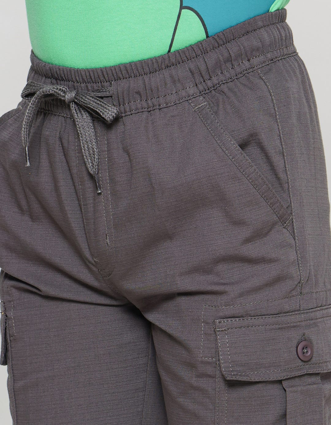 Little M Woven Cargo Slub Celana Pendek Anak Laki-Laki