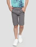 Little M Solid Zipper Boys Shorts
