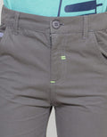 Little M Solid Zipper Boys Shorts