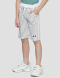 Little M Single Jersey Stripe Boys Shorts