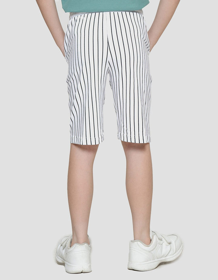 Little M Single Jersey Stripe Boys Shorts