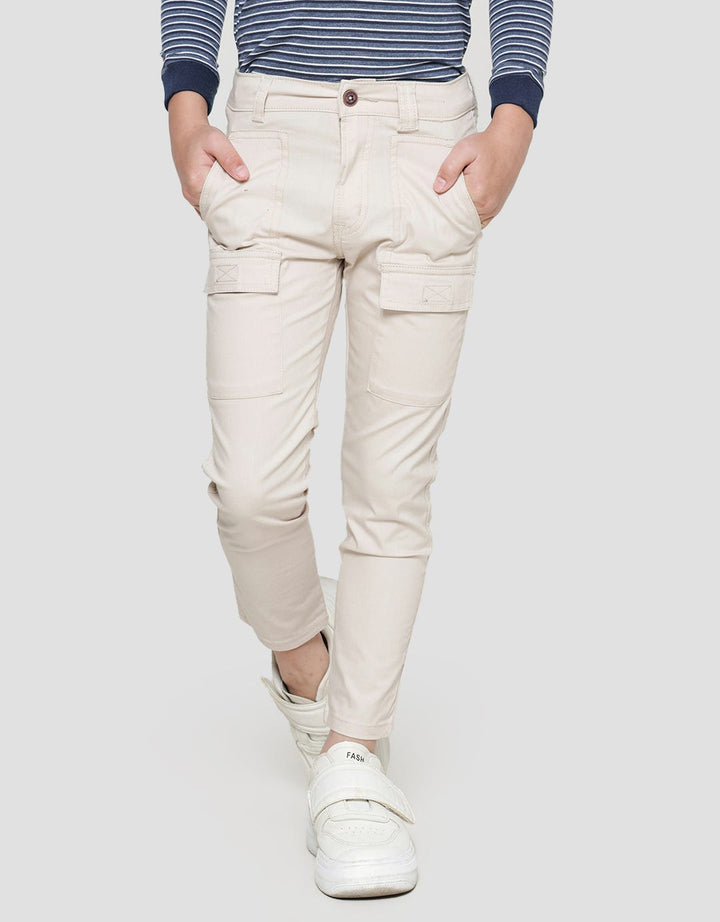 Little M Pocket Zipper Boys Long Pants