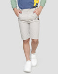 Little M Solid Zipper Boys Shorts