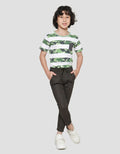 Little M Celana Panjang Woven Reguler Rami Anak Laki-laki