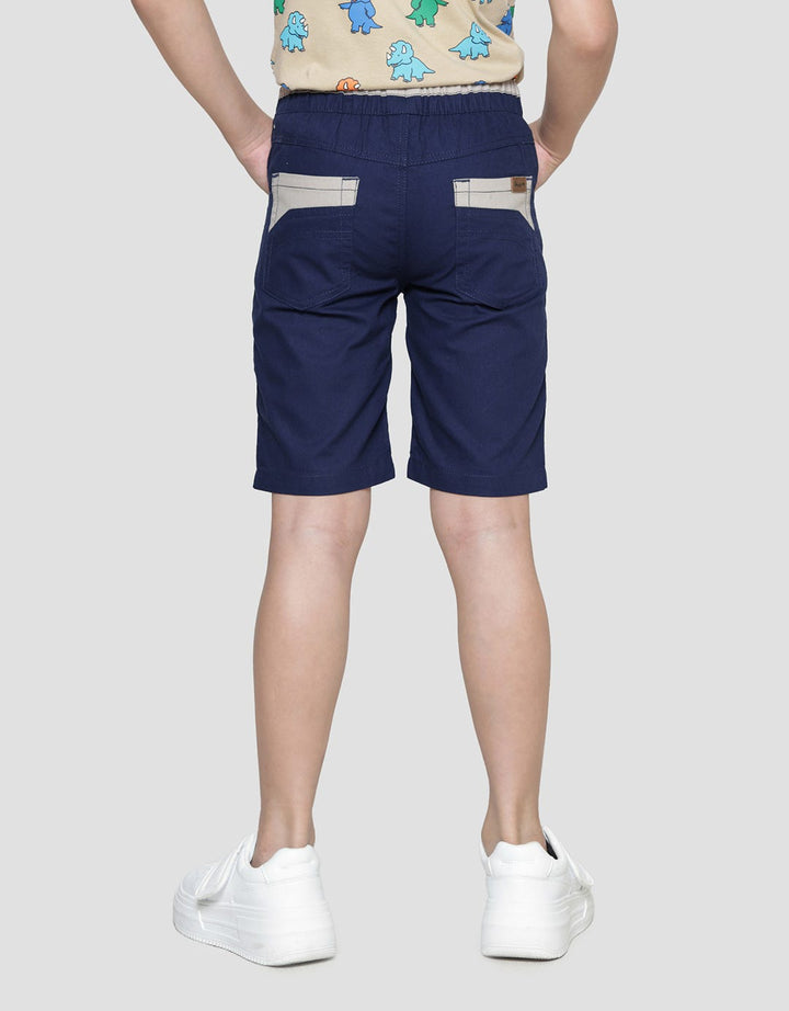 Little M Celana Pendek Woven Kombinasi Anak Laki-laki