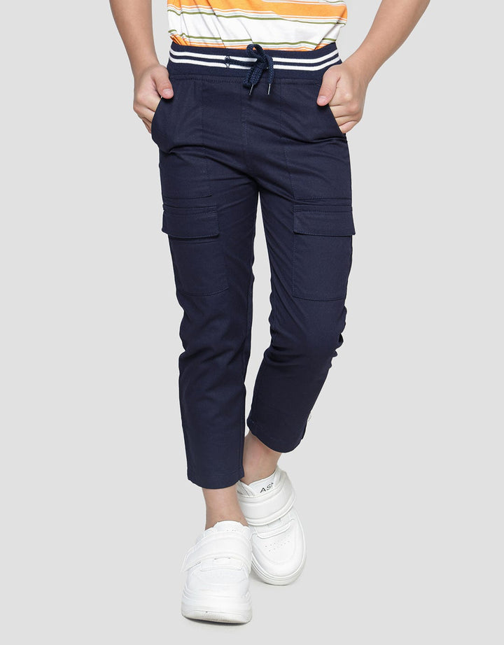 Little M Rib Non St Woven Celana Jogger Anak Laki-Laki