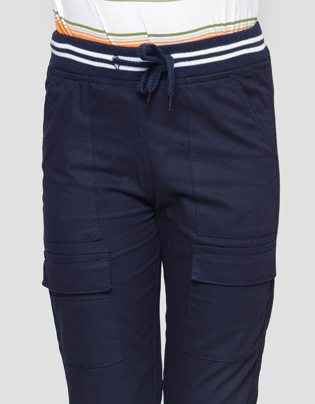 Little M Rib Non St Woven Celana Jogger Anak Laki-Laki
