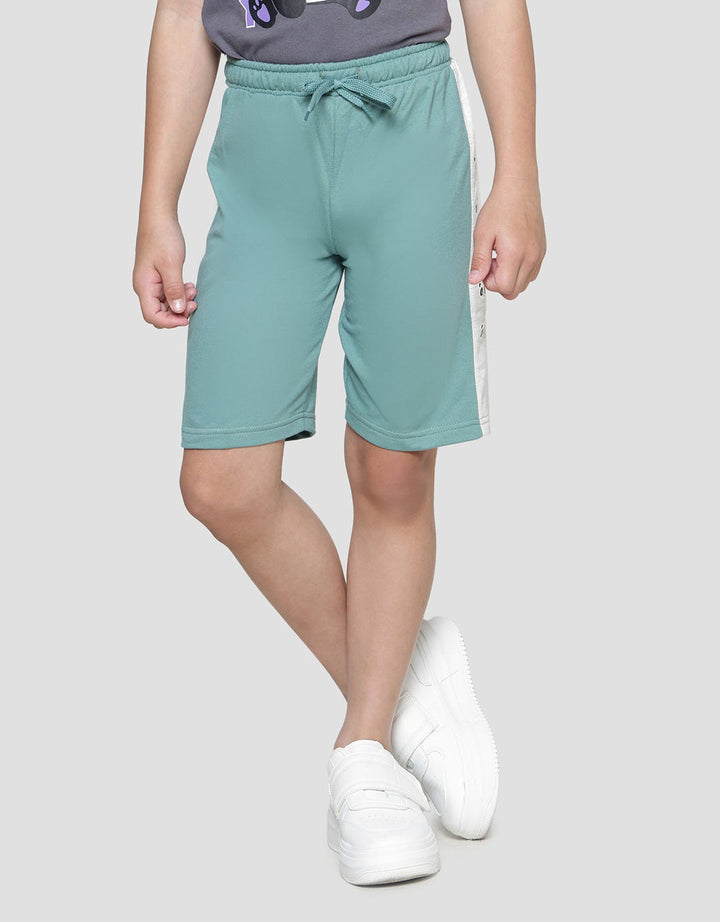 Little M Terry Panda Boys Shorts