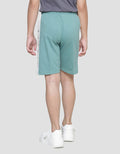 Little M Terry Panda Boys Shorts