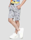 Little M Dino Print Boys Shorts