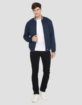 d&f Jaket Bomber CVC Outer Pria
