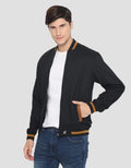 d&amp;f Jacket Cvc Bomber Cut &amp; Sewn List Men