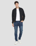 d&amp;f Jacket Cvc Bomber Cut &amp; Sewn List Men