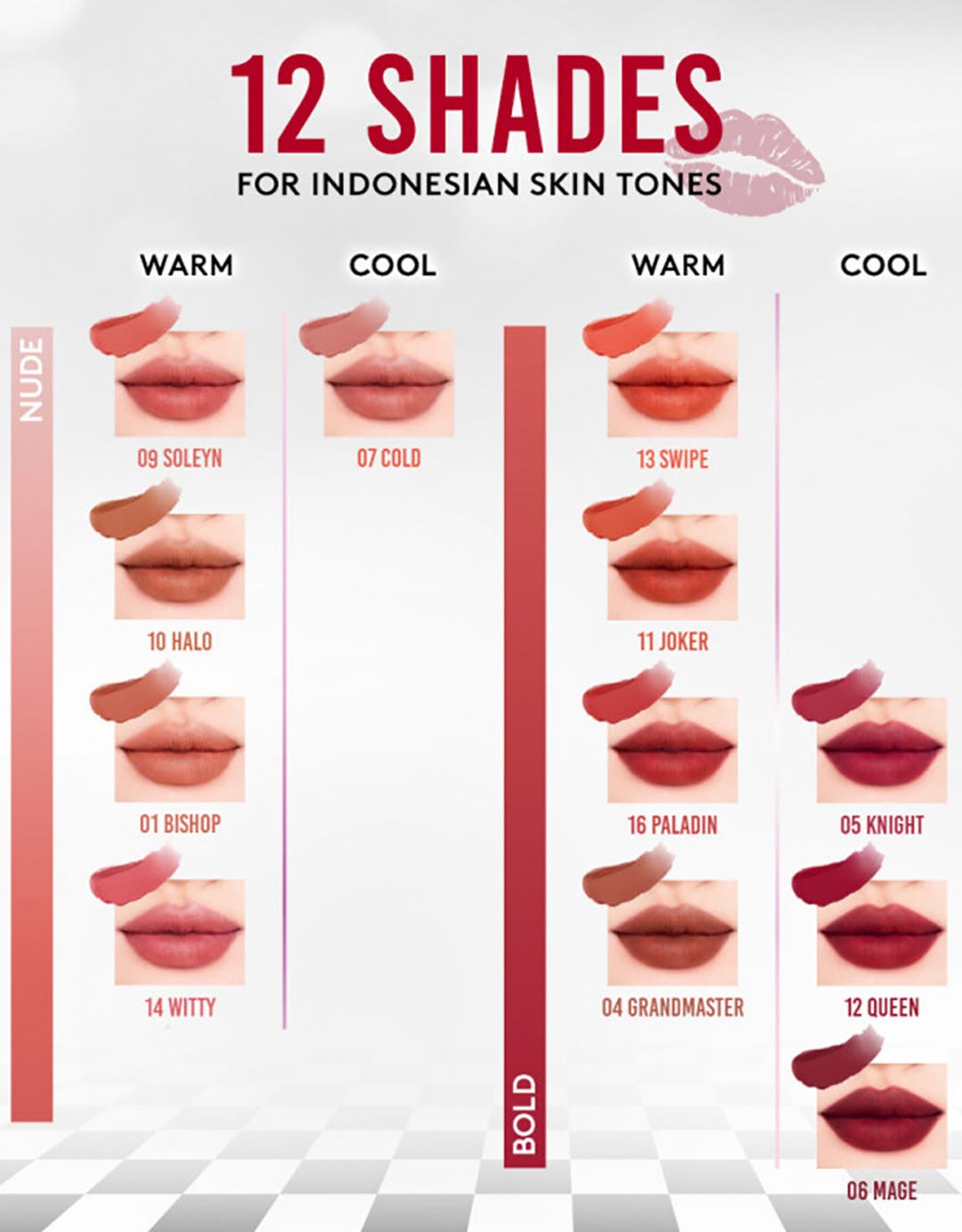 Somethinc Checkmatte Transferproof Lipstick 07 Cold
