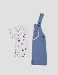 Pipiniko Jumpsuit Overall Anak Laki-laki Print Outline Dino