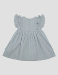 Pipiniko Highlight Bordir Midi Dress Anak Perempuan