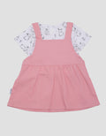 Pipiniko Bunny Embro Midi Dress Anak Perempuan