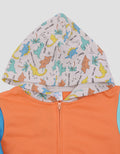 Pipiniko Jaket 2 Tone Dino Crew Anak Laki-laki