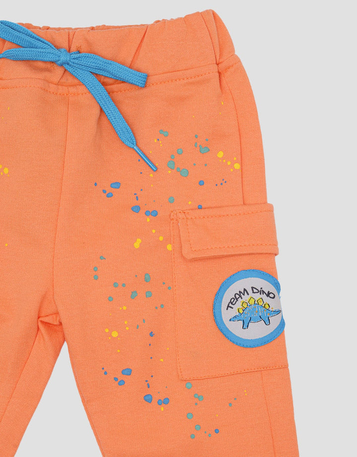 Pipiniko Boys' Dino Crew Trousers